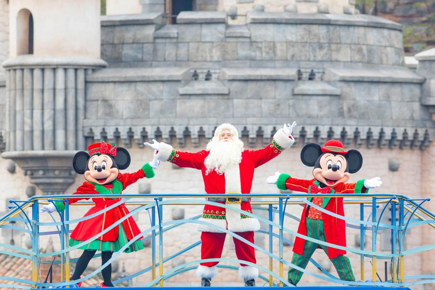 東京迪士尼樂園的聖誕活動